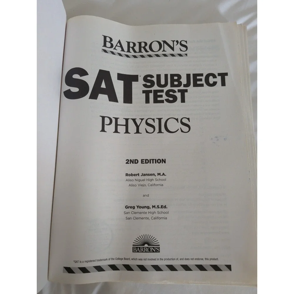 Barron's SAT Subject Test: Physics